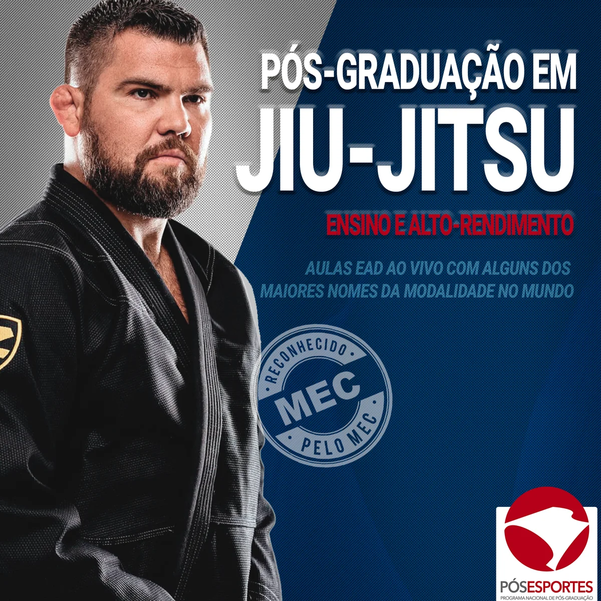 Pós-graduação em Jiu-Jitsu Empreendedorismo, Ensino e Alto-rendimento